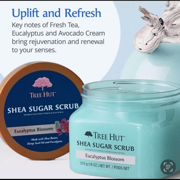 Tree Hut Bath & Body Vhtf Tree Hut Eucalyptus Blossom Sugar Scrub